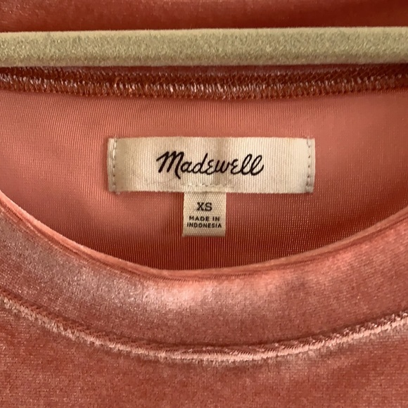 Madewell Velvet Crewneck Tee - Picture 4 of 5
